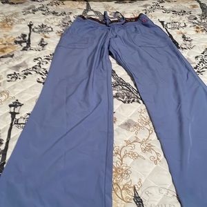 Ceil blue heart soul scrub pants